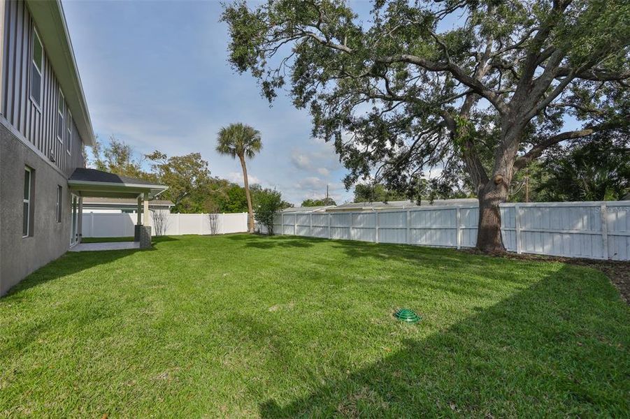 Exterior details and patio area of a home in , Tampa (Image 29). Exterior details and patio area of a home in , Tampa (Image 29).