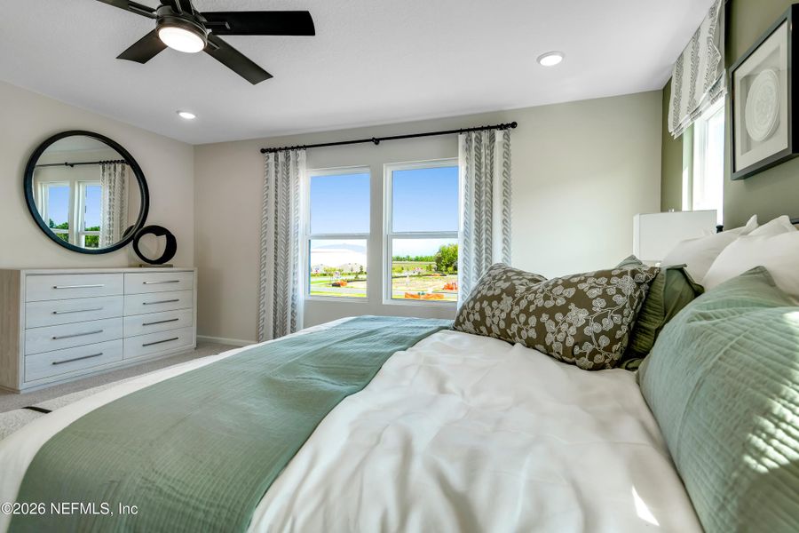 Furnished interior view inside a new home in Seasons at Grandview Gardens, Deland (Image 6). Furnished interior view inside a new home in Seasons at Grandview Gardens, Deland (Image 6).