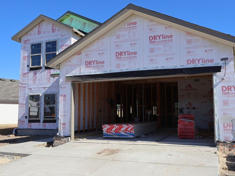 In-progress construction of a new home in Cinco Lakes, San Antonio, TX (Image 26). In-progress construction of a new home in Cinco Lakes, San Antonio, TX (Image 26).