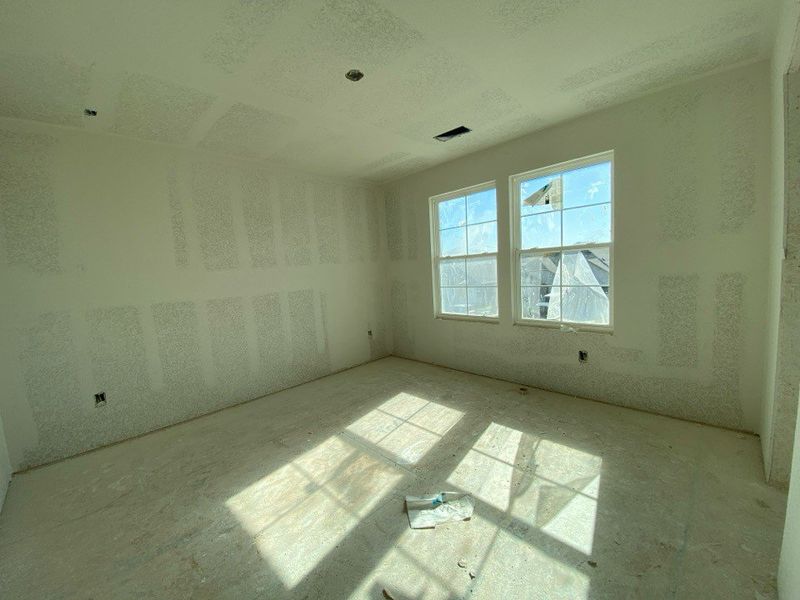 In-progress construction of a new home in Morningstar, Aledo, TX (Image 12).