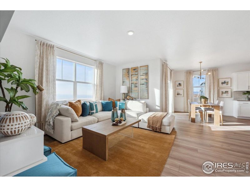 Furnished interior view inside a new home in Brighton Crossing, Brighton (Image 6).