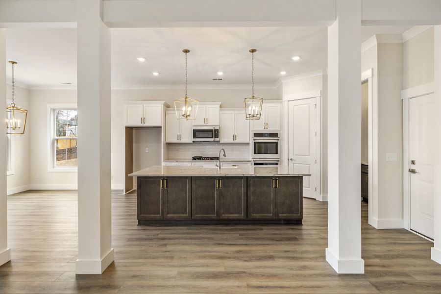 Furnished interior view inside a new home in Suter Estates, Easley (Image 7).