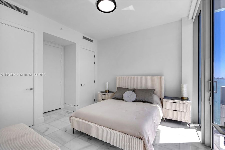 Furnished interior view inside a new home in , Miami (Image 13).