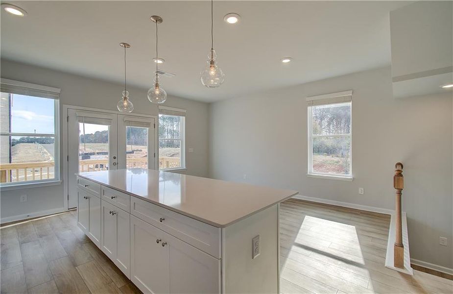 Spacious, unfurnished interior of a new home in Daybreak, Newnan (Image 10).