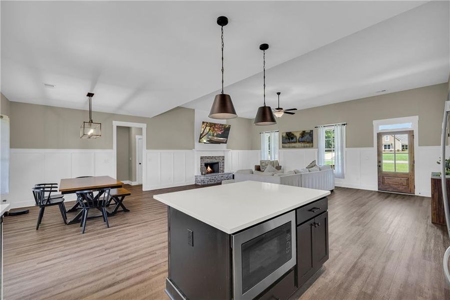 Furnished interior view inside a new home in , Social Circle (Image 38).