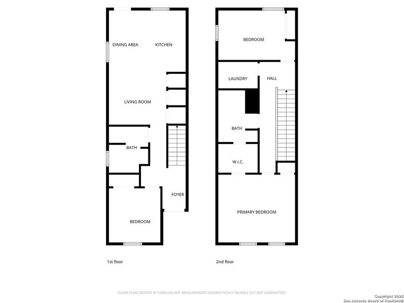 2D floor plan layout of this home in , San Antonio, TX (Image 4).