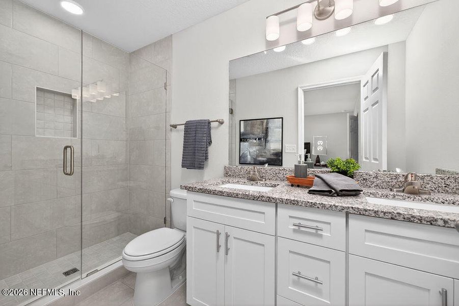 Furnished interior view inside a new home in , Jacksonville (Image 15).