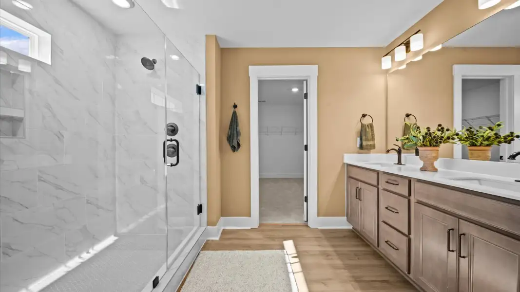 Furnished interior view inside a new home in Foxbank, Gray Court (Image 22).