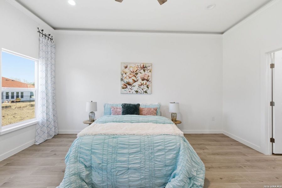 Furnished interior view inside a new home in , Selma (Image 37).