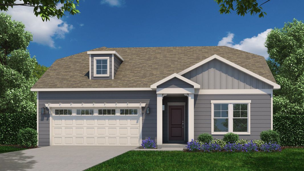 Representative exterior photo of a completed home built from the Capri by Epcon Communities in The Fairways, Eden, NC (Image 24). Representative exterior photo of a completed home built from the Capri by Epcon Communities in The Fairways, Eden, NC (Image 24).
