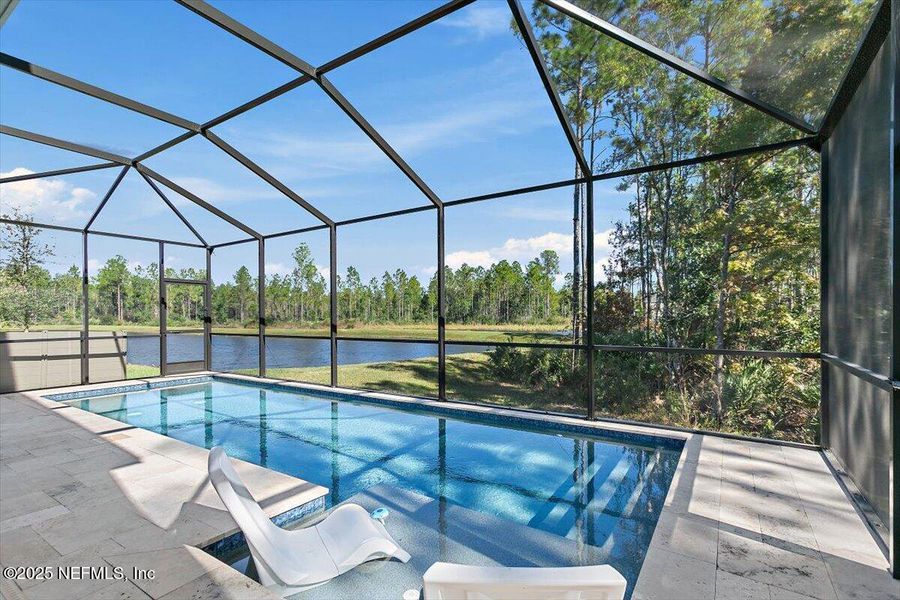Exterior details and patio area of a home in St Augustine Lakes, St. Augustine (Image 22).