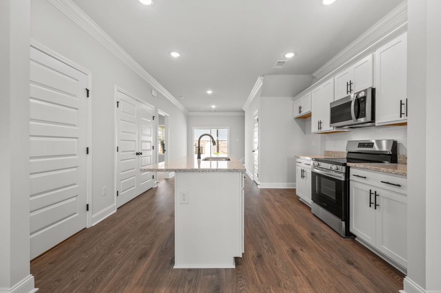 Furnished interior view inside a new home in Saddlebrook, Murfreesboro (Image 10).