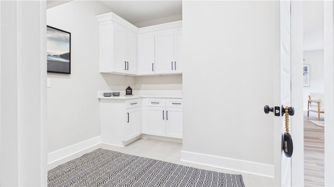 Furnished interior view inside a new home in , Atlanta (Image 8).