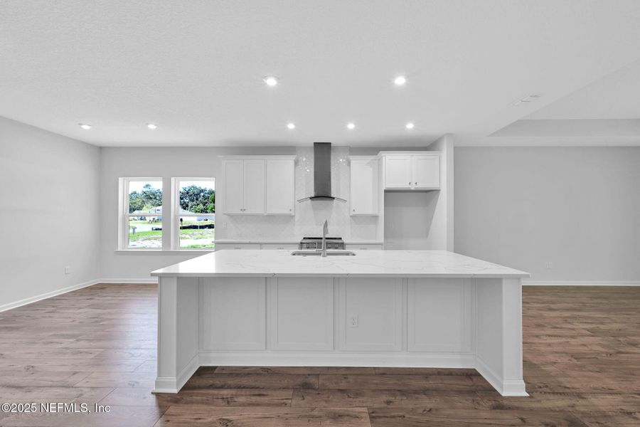 Furnished interior view inside a new home in McGirt's Creek, Yulee (Image 6).