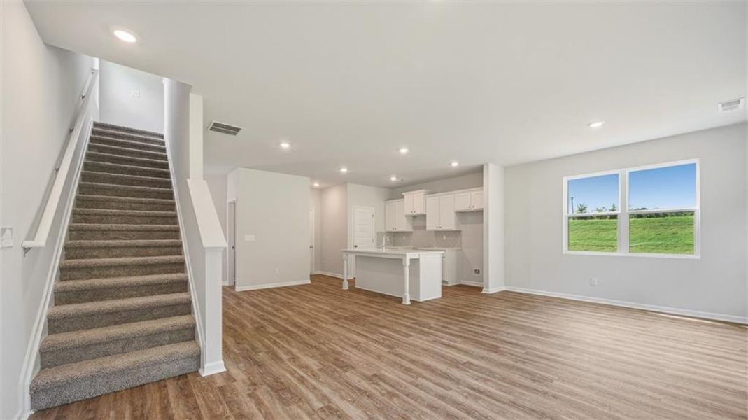 Spacious, unfurnished interior of a new home in Brookland Commons, Monroe (Image 20).