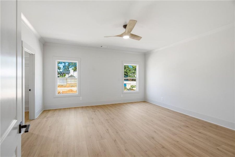 Spacious, unfurnished interior of a new home in , Buford (Image 50).
