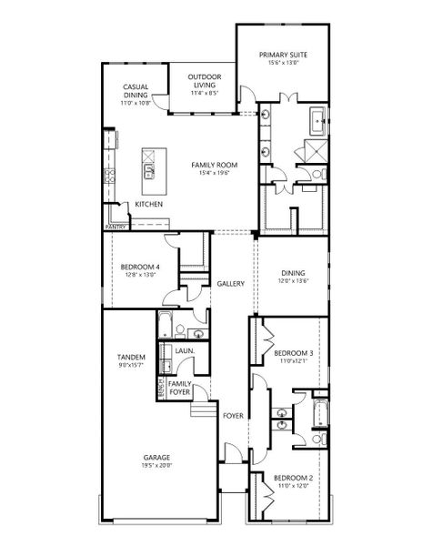 Floor Plan Main Level
