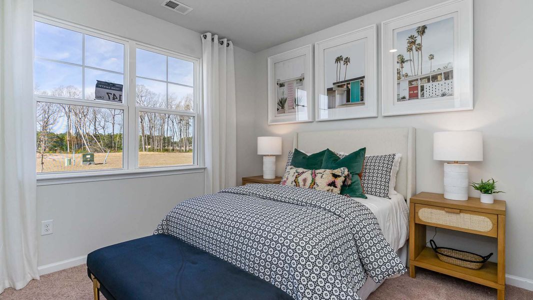 Representative furnished interior of a home built from the CALI by D.R. Horton in Sandridge Park, Little River (Image 4).