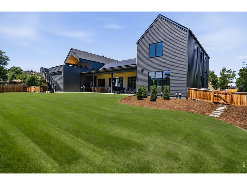 Exterior details and patio area of a home in , Boulder (Image 24). Exterior details and patio area of a home in , Boulder (Image 24).