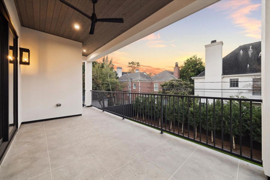Primary Bedroom Private Balcony