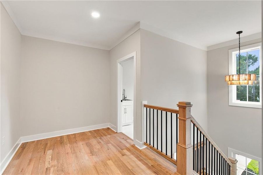 Spacious, unfurnished interior of a new home in , Atlanta (Image 48).