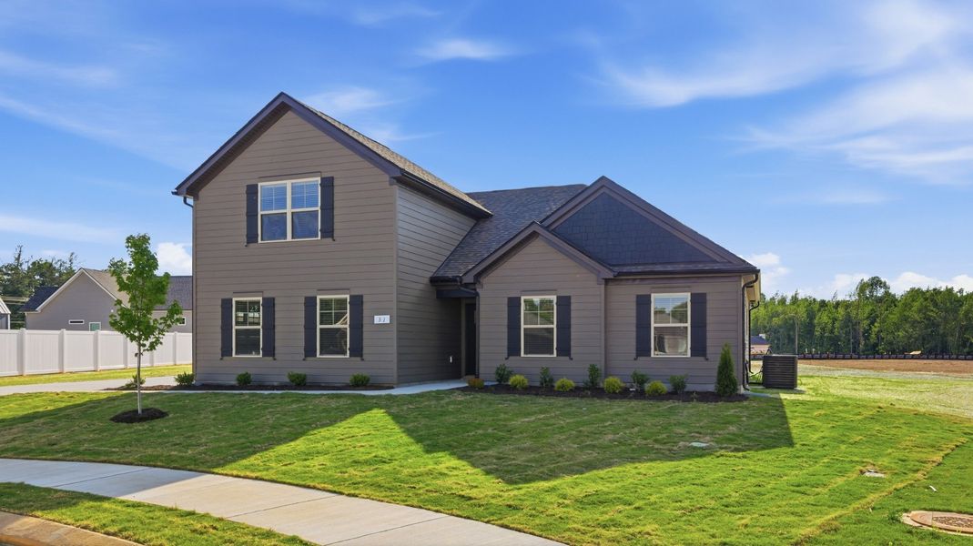 Front exterior of a new home in Stillwater, Tullahoma, TN, highlighting curb appeal (Image 13).