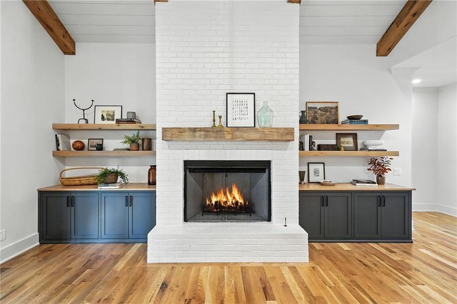 Furnished interior view inside a new home in , Canton (Image 57).