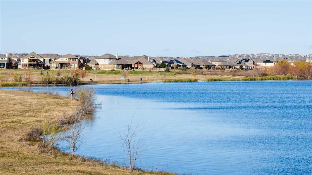 Property view of water featuring a residential view