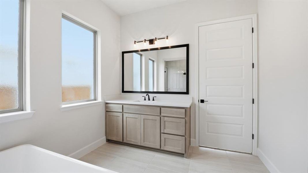Furnished interior view inside a new home in Talon Hills, Fort Worth (Image 8).