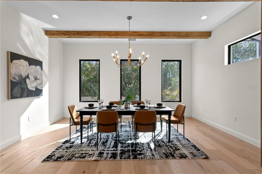 Furnished interior view inside a new home in , Tampa (Image 5). Furnished interior view inside a new home in , Tampa (Image 5).
