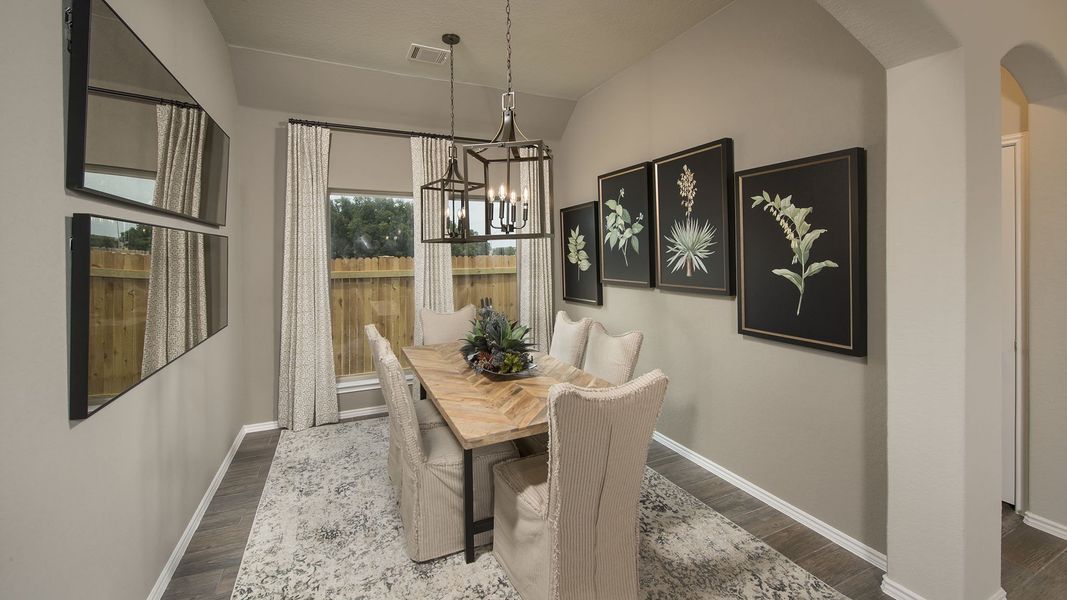 Representative furnished interior of a home built from the 2026W by Perry Homes in Veramendi, New Braunfels (Image 10).