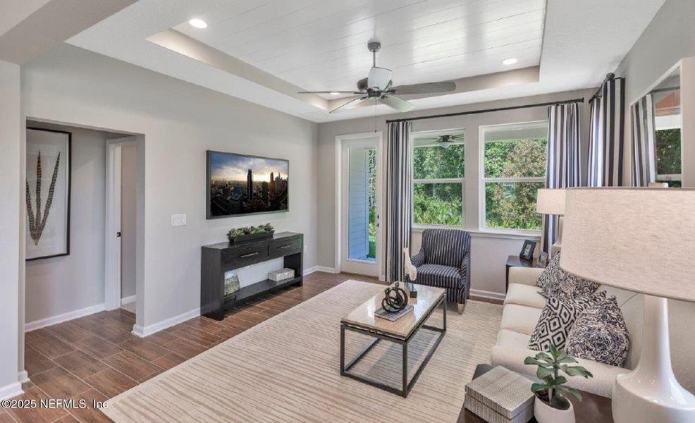 Furnished interior view inside a new home in Brook Forest - Single Family Homes, St. Augustine (Image 7).
