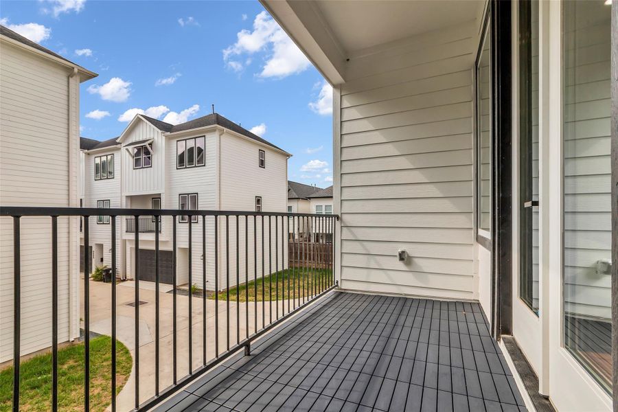 The covered patio space extends your living area. The covered patio space extends your living area.