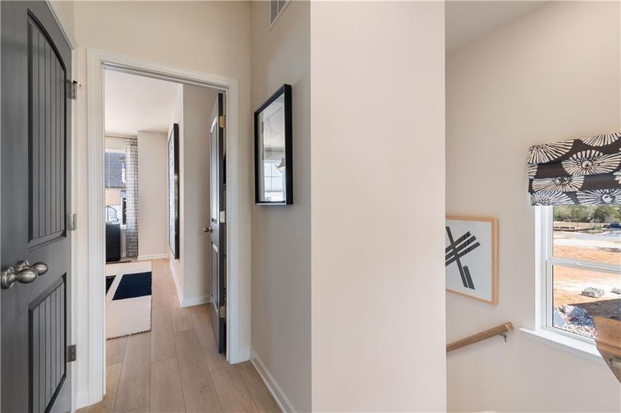 Furnished interior view inside a new home in Silverock, McDonough (Image 39).