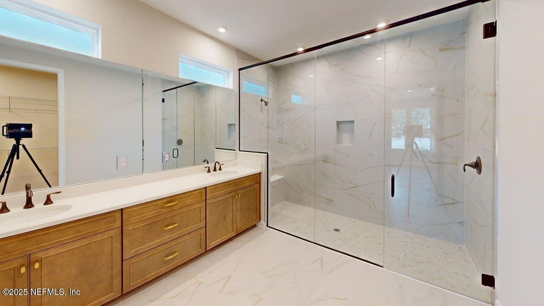 Furnished interior view inside a new home in RiverTown - WaterSong, St. Johns (Image 7).