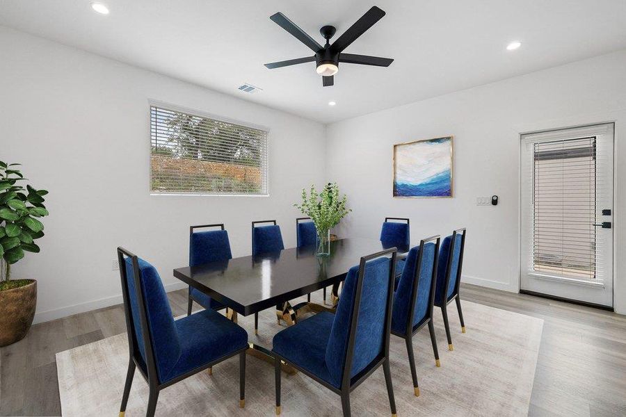 Furnished interior view inside a new home in , Lago Vista (Image 13).