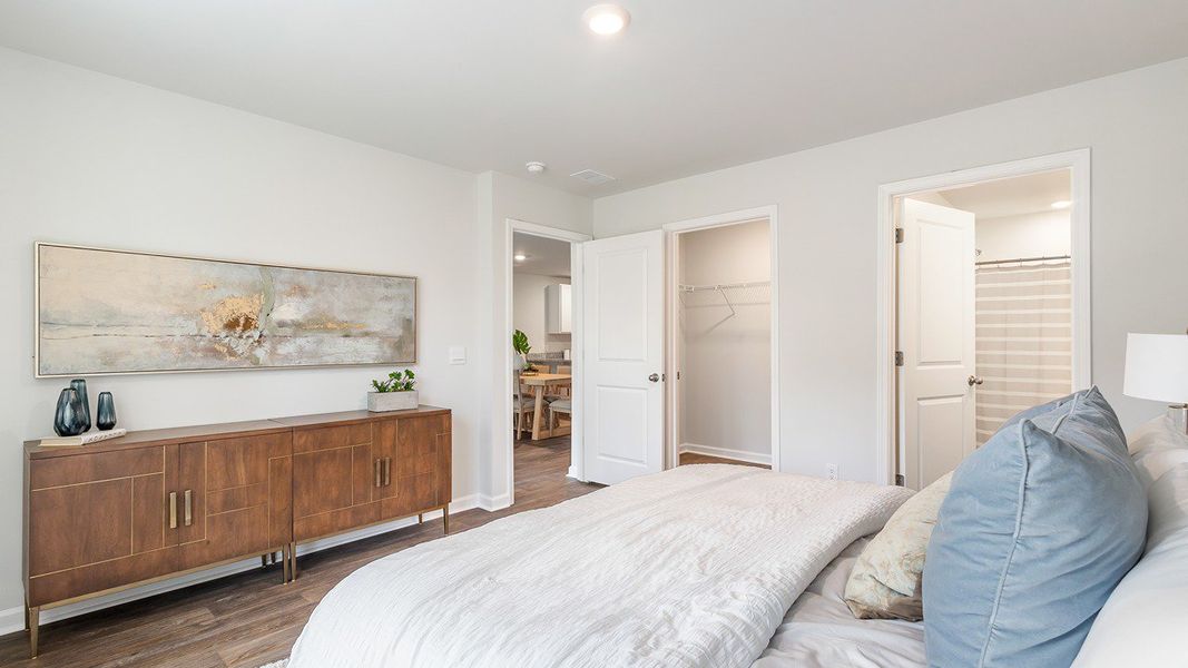 Furnished interior view inside a new home in Marion Village, Santee (Image 17).