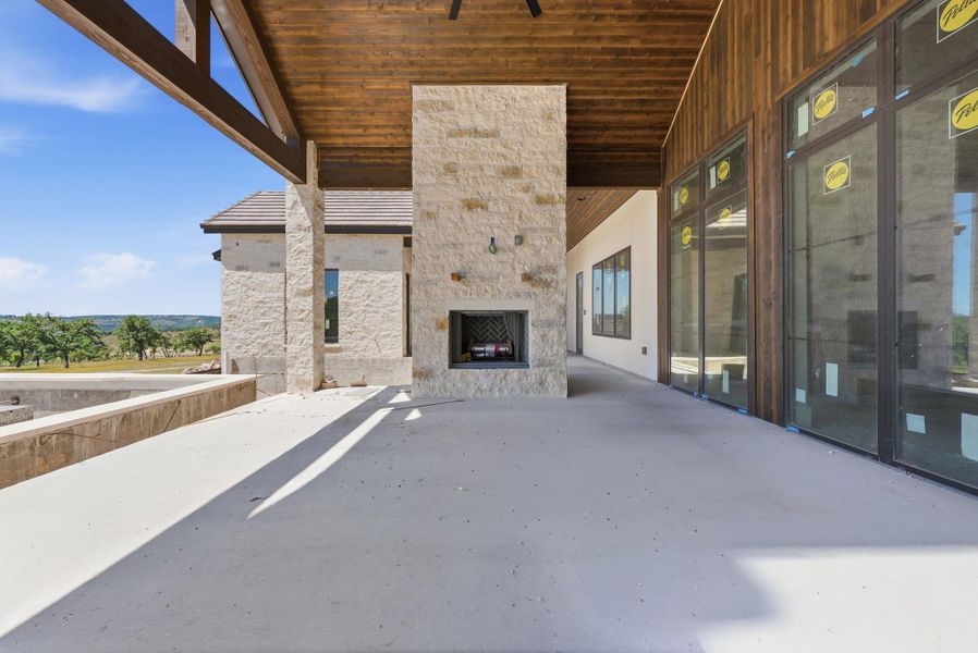 Exterior details and patio area of a home in , Dripping Springs (Image 4).