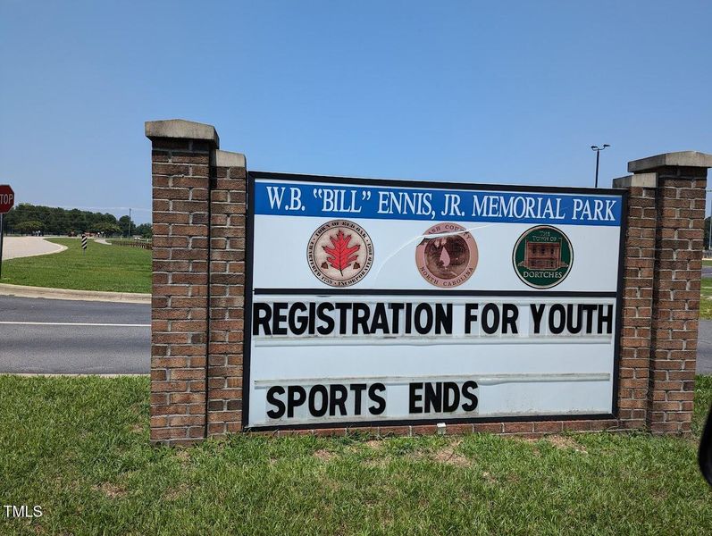 Bill Ennis Memorial Park 1