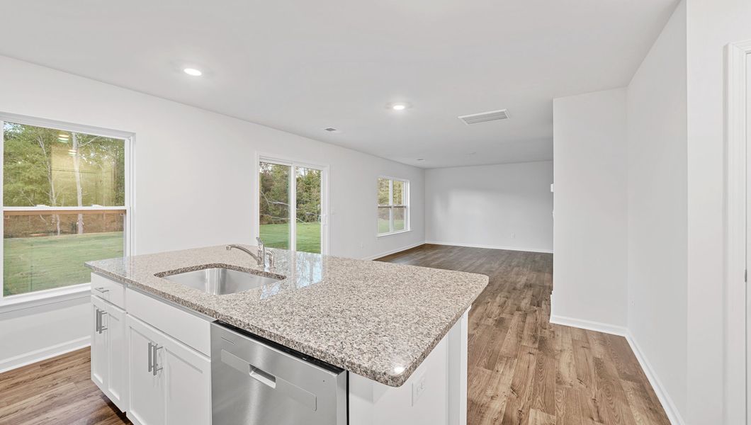 Furnished interior view inside a new home in Wildbrook Village, Waynesville (Image 10).