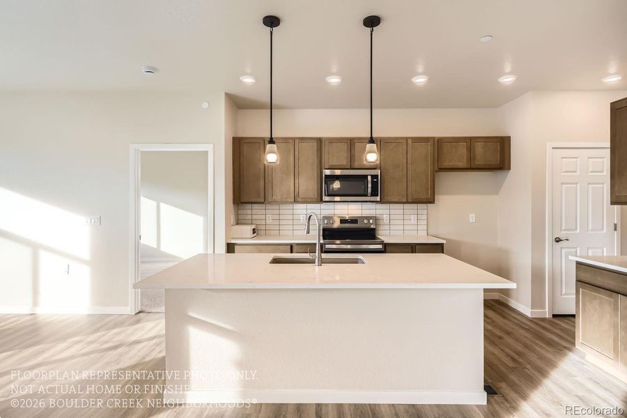 Furnished interior view inside a new home in Knolls, Westminster (Image 7).