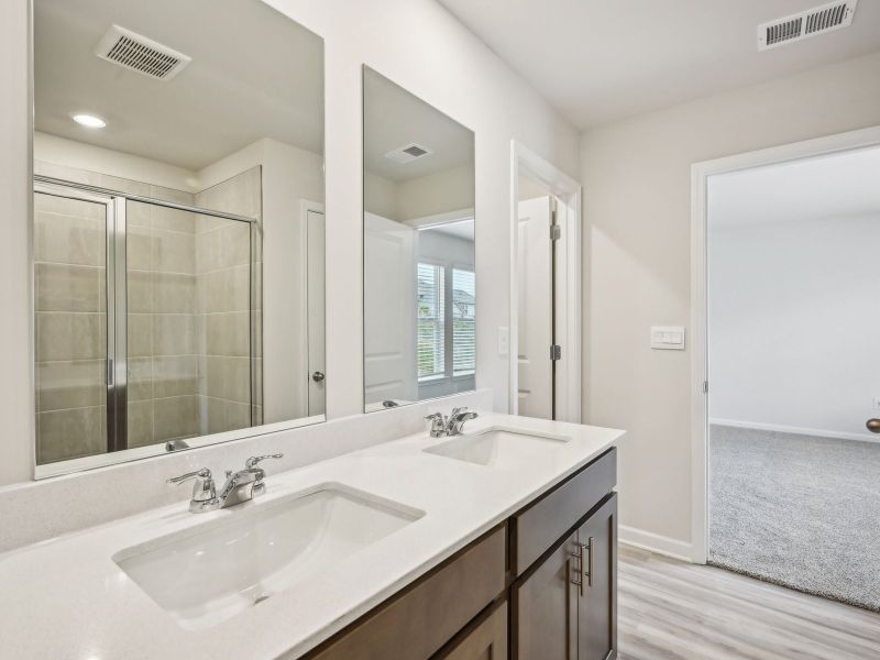 The Finley floorplan with the Calm Latte Interior Package.