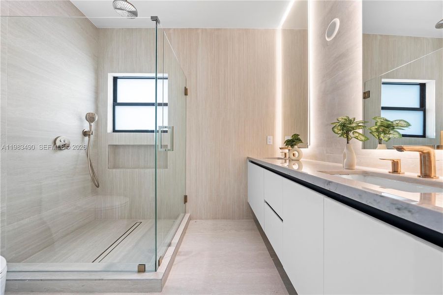 Furnished interior view inside a new home in , Miami (Image 32). Furnished interior view inside a new home in , Miami (Image 32).