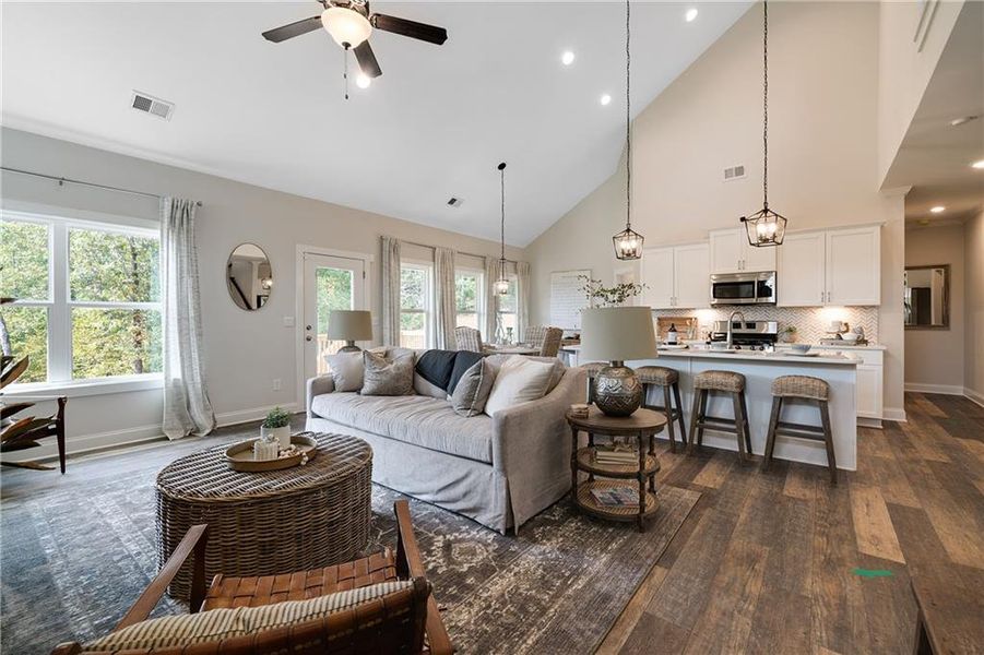 Furnished interior view inside a new home in , Villa Rica (Image 14).