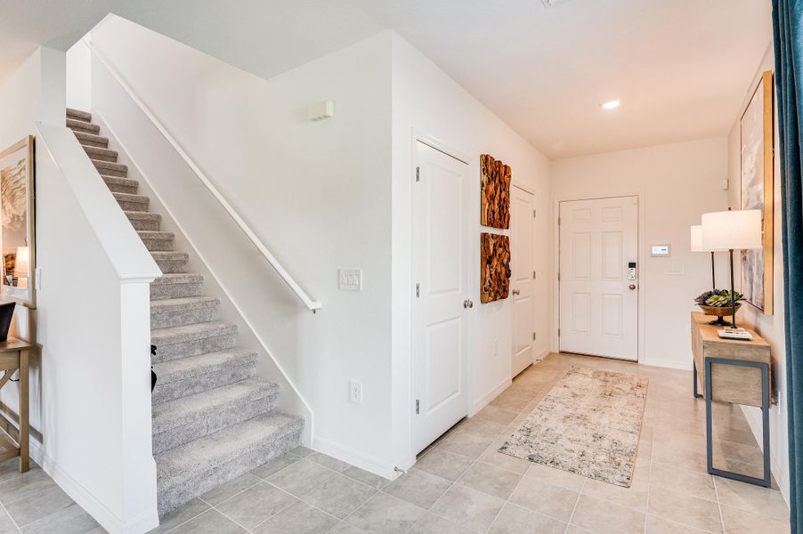 Furnished interior view inside a new home in Palm Wind, Hudson (Image 7). Furnished interior view inside a new home in Palm Wind, Hudson (Image 7).