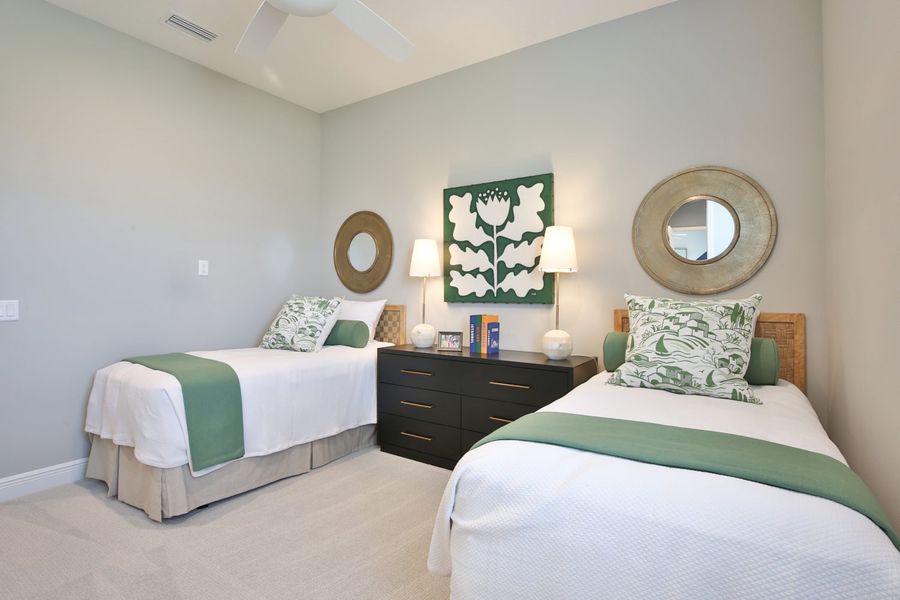 Furnished interior view inside a new home in Palm Grove, Lakewood Ranch (Image 15).