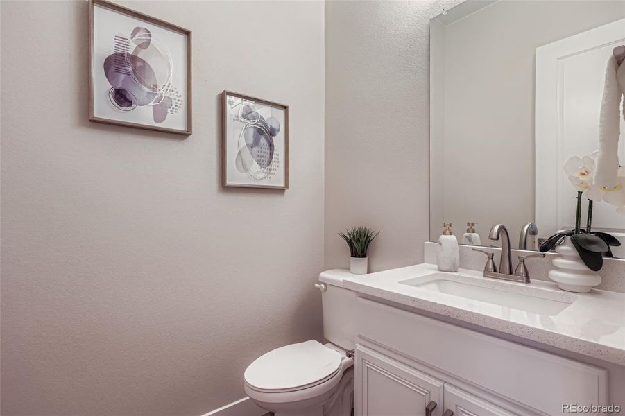 Furnished interior view inside a new home in Hillside at Castle Rock, Castle Rock (Image 9).
