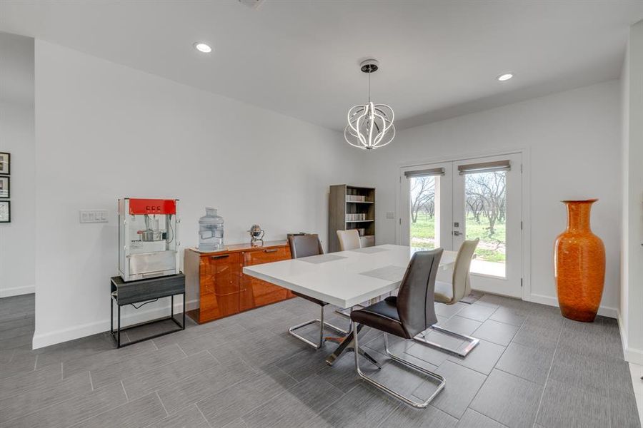 Furnished interior view inside a new home in , Early (Image 25).