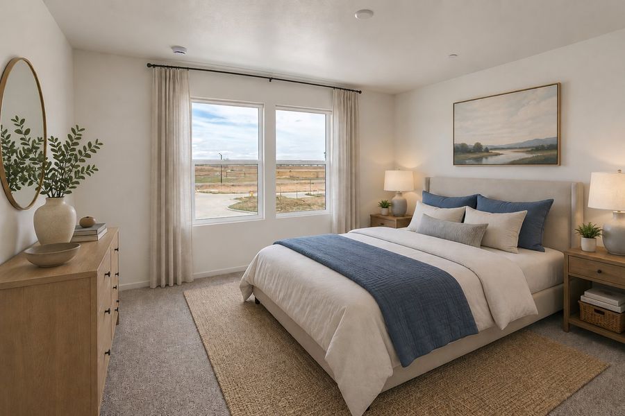 Furnished interior view inside a new home in Bloom, Fort Collins (Image 9).