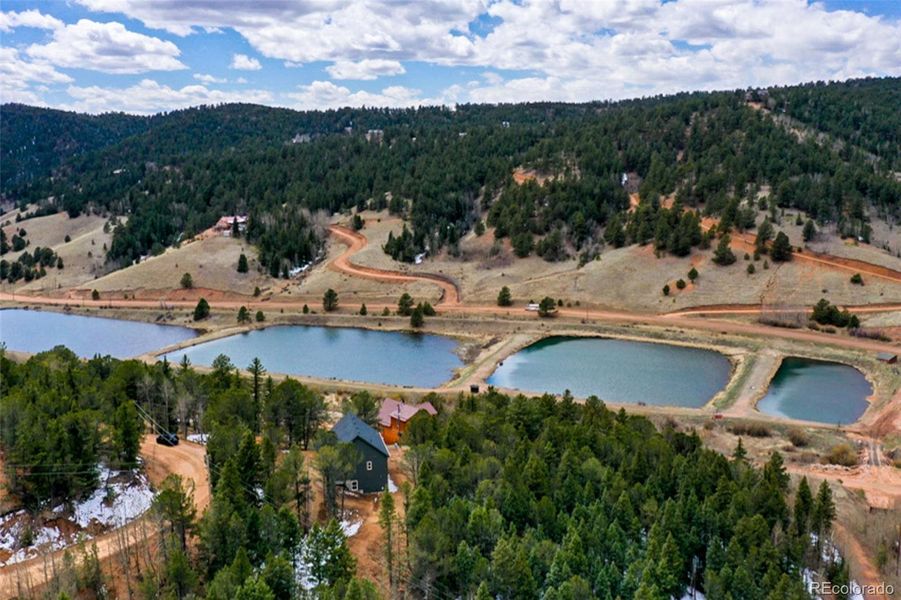 Ponds in Rainbow Valley Ponds in Rainbow Valley